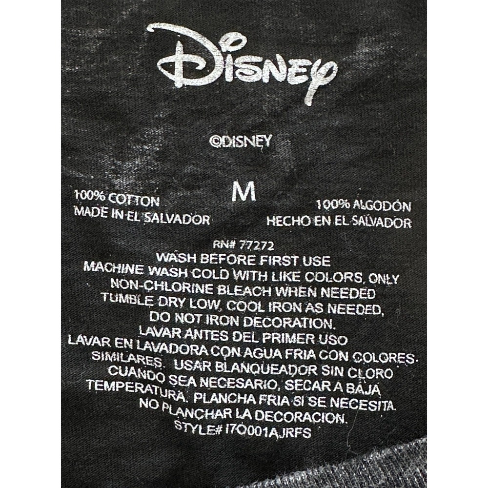 Disney Pinocchio Sir Jiminy Swift Cricket Unisex T-shirt MEDIUM M Tie Dye Aged - Picture 5 of 6
